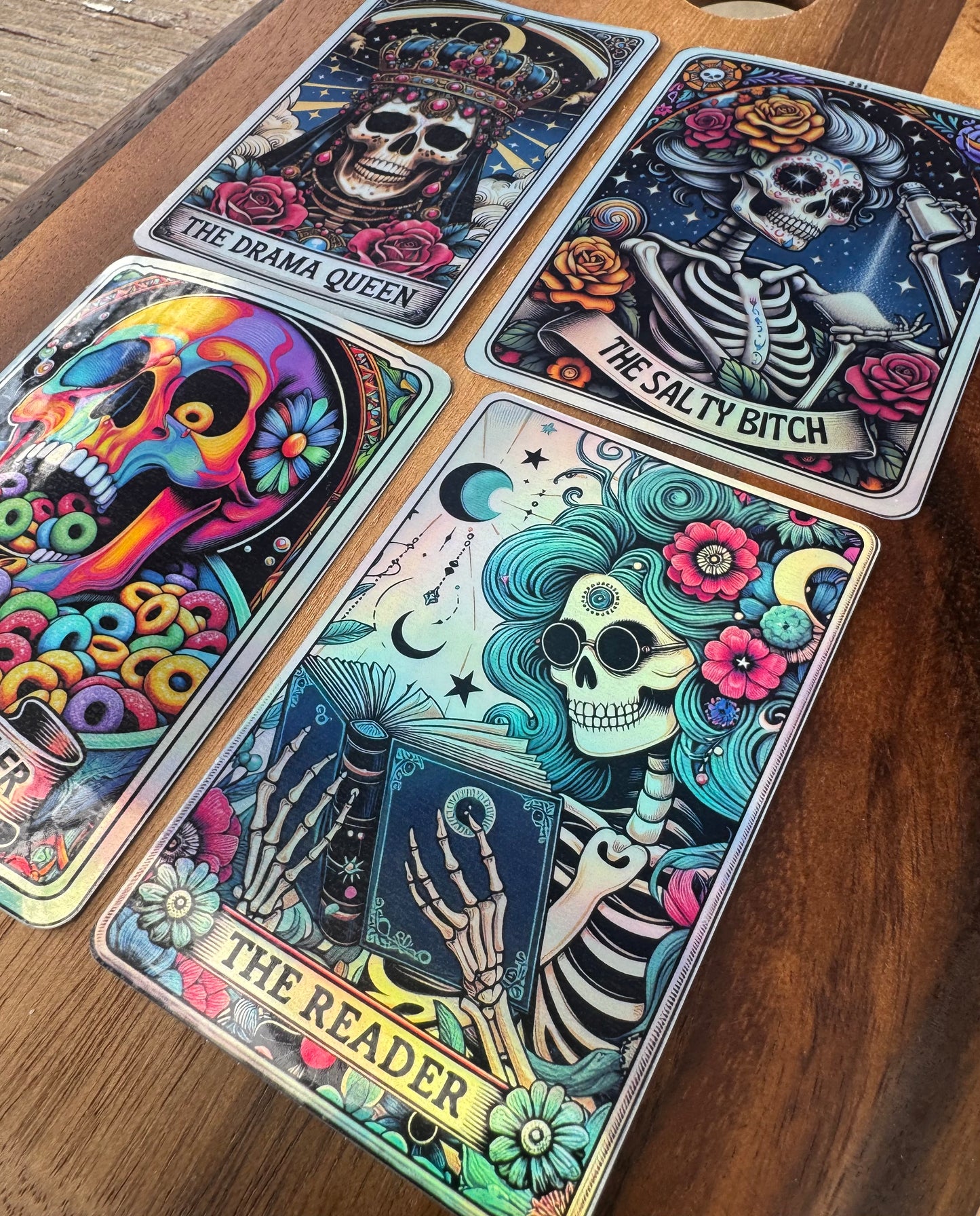 Holographic Tarot Card Stickers