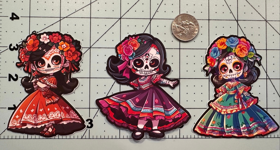 Day Of Dead Stickers