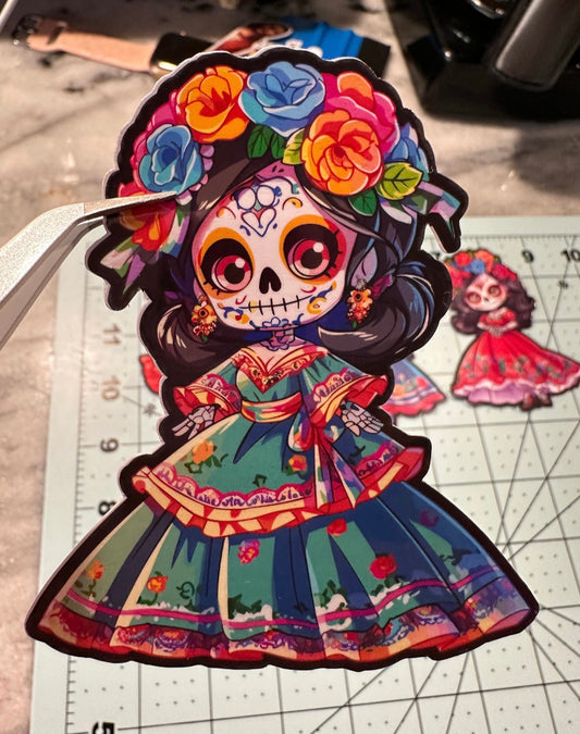 Day Of Dead Stickers