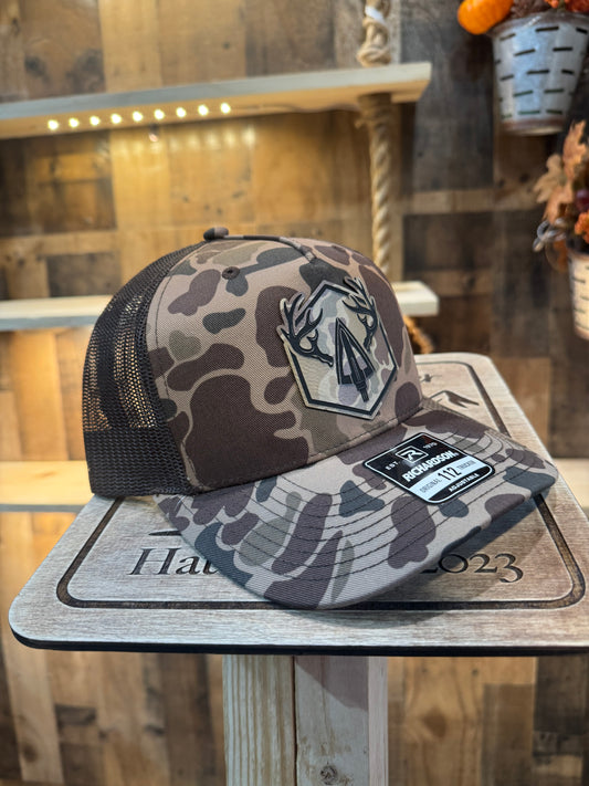 Antler Arrow Tip Bark Brown Richardson 112