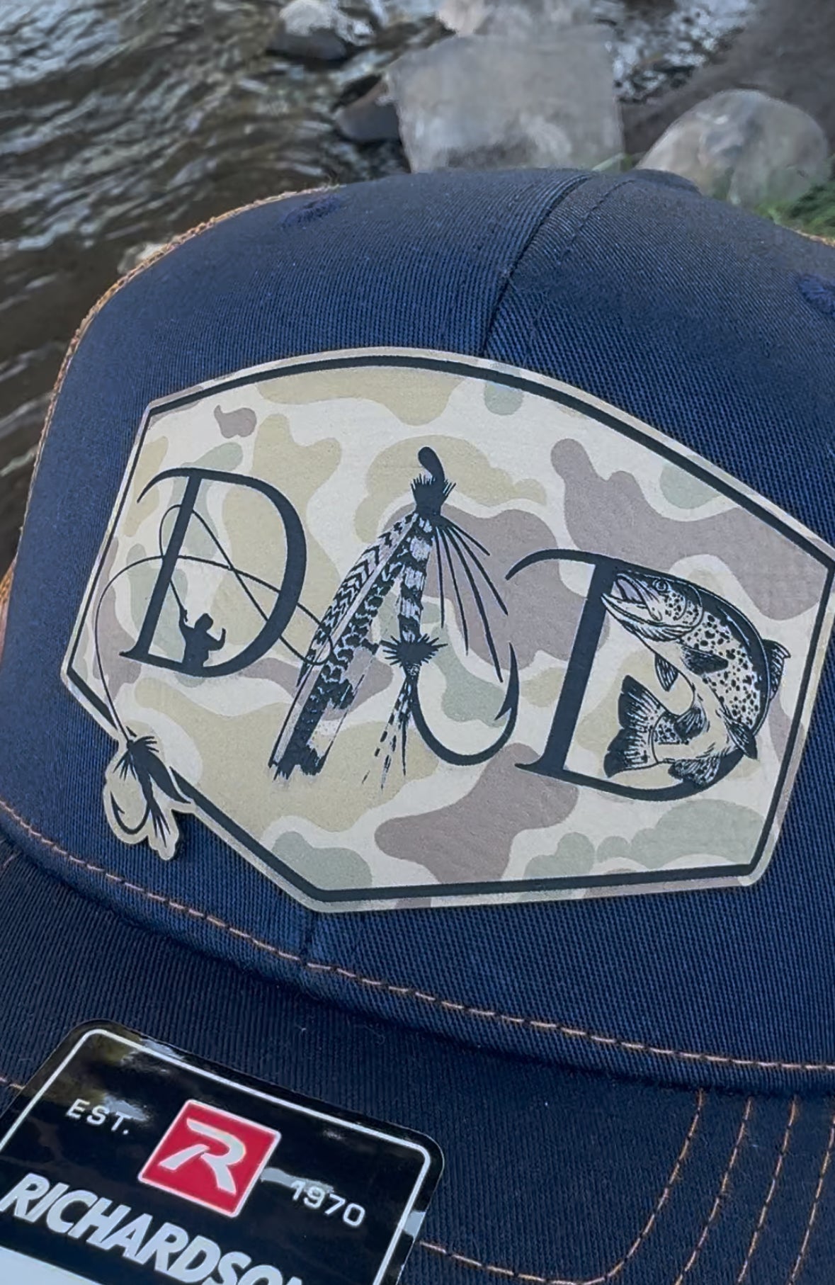 Dad fishing hat