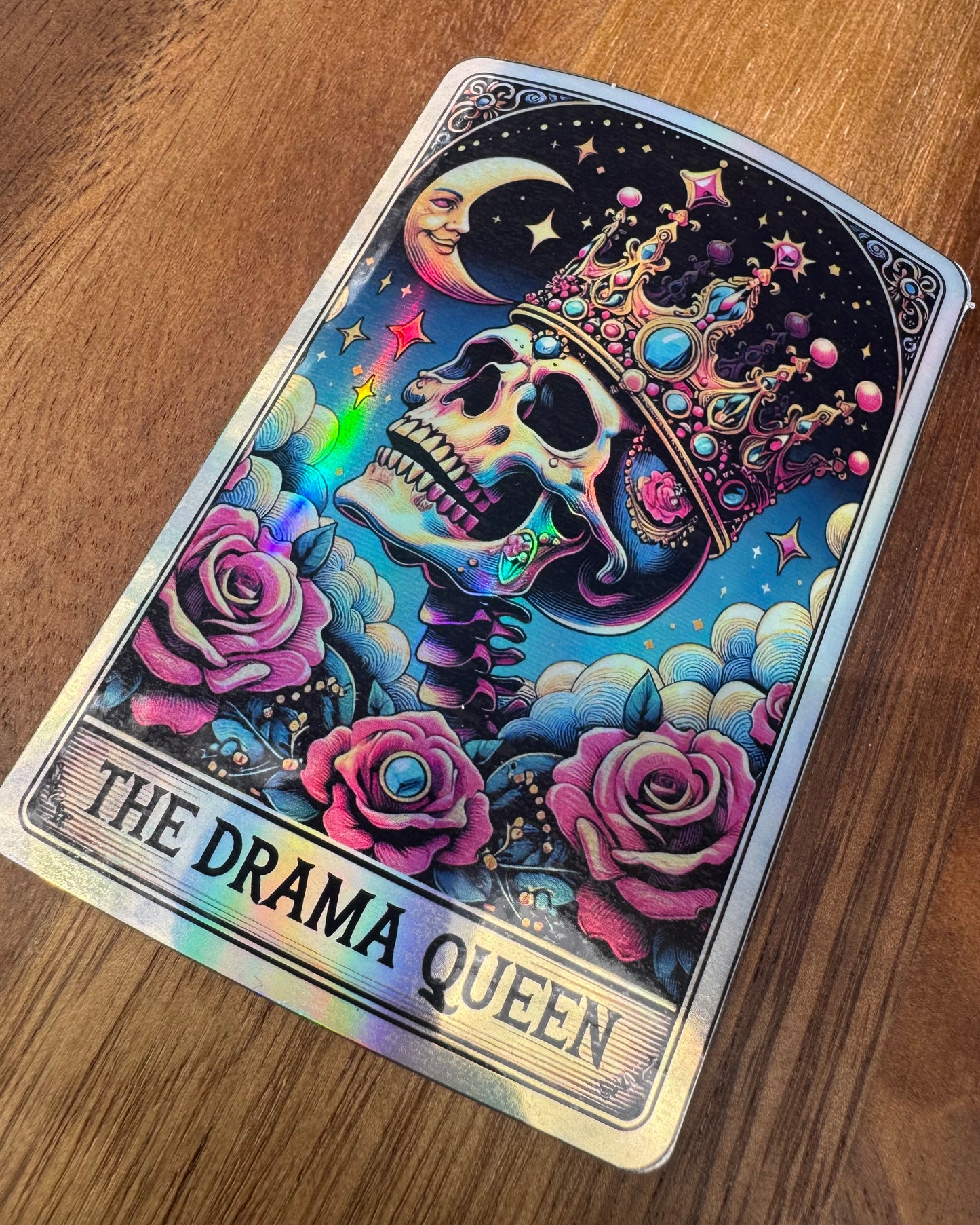 Tarot card stickers