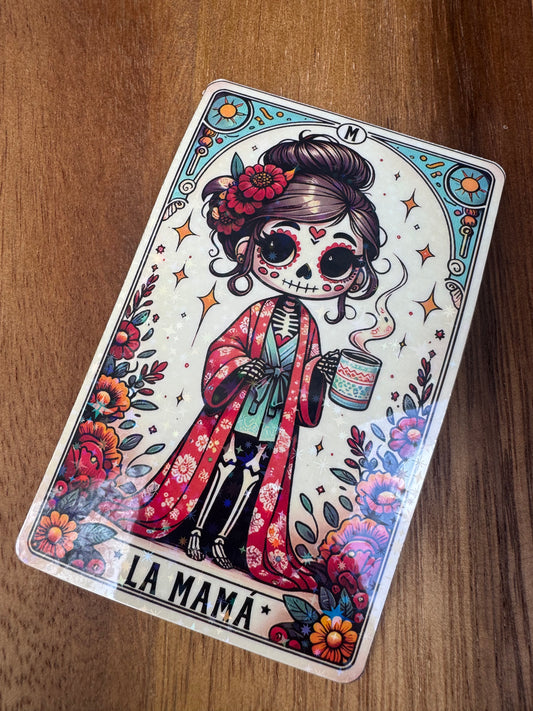 Mom tarot card sticker